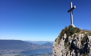 Croix du Nivolet from Le Sire