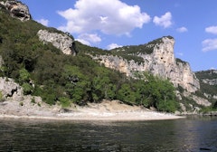 Gorges de l'Ardèche from Les Crottes