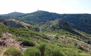 Crêts du Pilat from l'Œillon