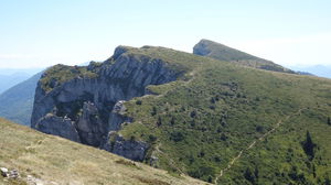 Trois Becs depuis le col de la Chaudière