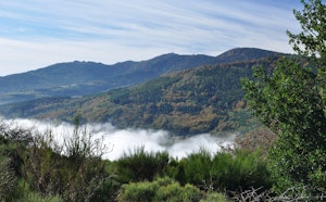 Crêts du Pilat from Doizieux