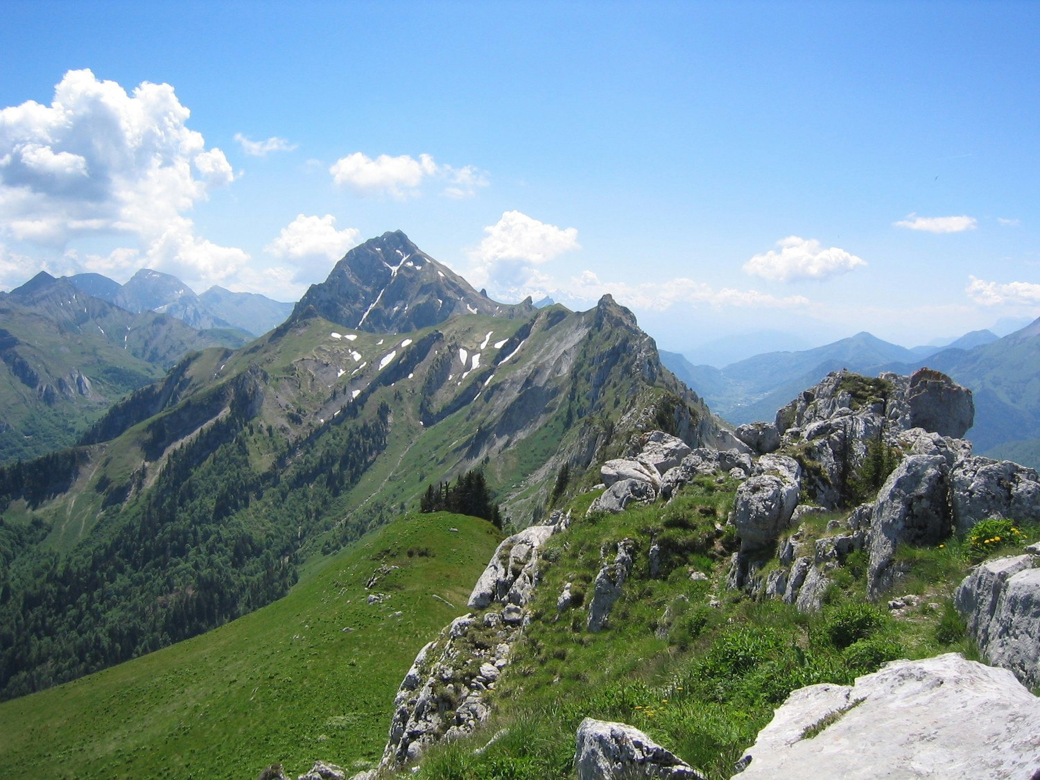 Pointe de Banc Plat et Dent des Portes