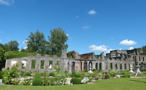 Abbaye de Villers depuis Tangissart
