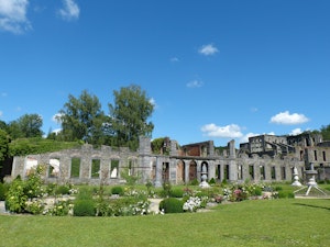 Abbaye de Villers depuis Tangissart