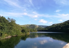 Lac du barrage de Soulages