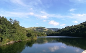 Lac du barrage de Soulages