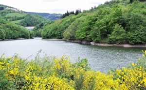 Lakes of the Soulages and La Rive dams