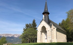 Chapelle de Riantmont depuis Gex