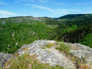 Château du Thoil depuis Bessat