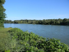 Confluence of the Ain and the Rhône 
