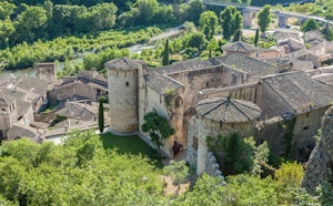 Above Château de Vogüé
