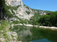 Gorges de l'Ardèche from Camping Mille Étoiles