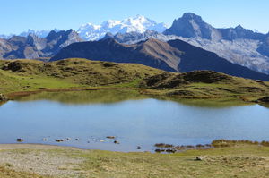 Lac de Peyre et pointe du Midi