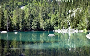 Sentier des Trois Gouilles et lac Vert