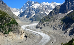 Mer de Glace depuis Les Praz