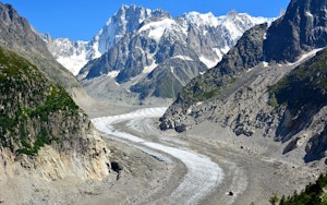 Mer de Glace depuis Les Praz