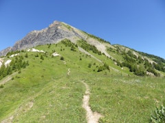 Mont Charvin by Col des Porthets