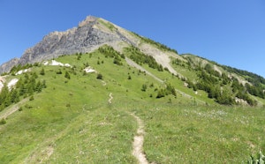 Mont Charvin by Col des Porthets