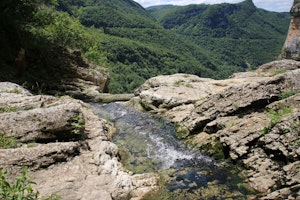 Rocher du Grand Sangle and Cascade de la Charabotte
