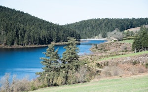 Retenue du barrage des Plats