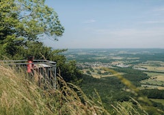 Fort de la Dame Blanche from Châtillon-le-Duc
