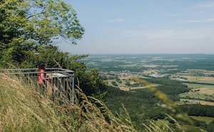 Fort de la Dame Blanche from Châtillon-le-Duc