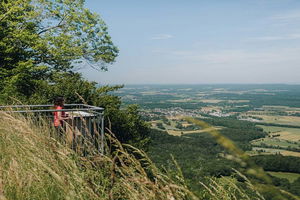 Fort de la Dame Blanche depuis Châtillon-le-Duc