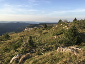 Croix des Couloirs et cascade du Moulin