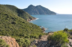 Girolata from Col de Palmarella