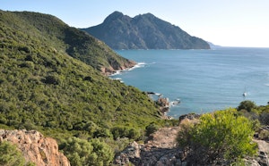 Girolata from Col de Palmarella