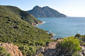 Girolata from Col de Palmarella