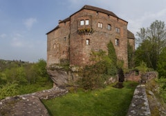 Castle of La Petite-Pierre from Rochers de Graufthal
