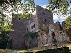 Castle of Wasenbourg from Oberbronn