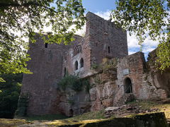 Castle of Wasenbourg from Oberbronn