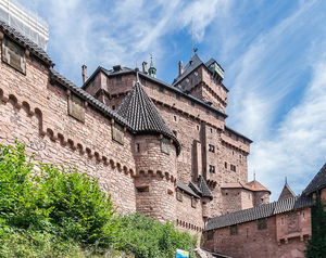 Château du Haut-Koenigsbourg depuis Saint-Hippolyte