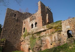 Château de Wasenbourg from Niederbronn-les-Bains