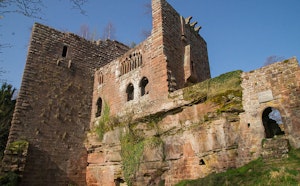 Château de Wasenbourg from Niederbronn-les-Bains