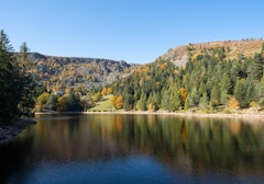 Lac des Truites from col du Wettstein