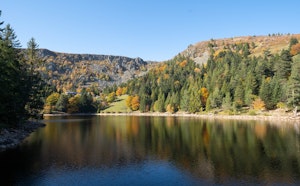 Lac des Truites from col du Wettstein