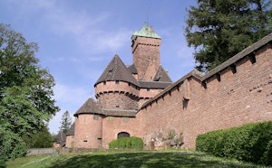 Montagne des Singes and Castle of Haut-Koenigsbourg