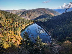 Panorama of Lac des Corbeaux