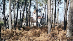 Between Saint-Justin and Douzevielle 