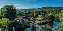 La Vézère near la Roque Saint-Christophe