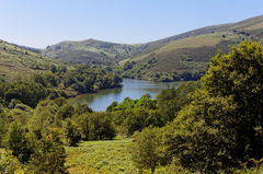Lac Choldokogaina from Col d'Ibardin