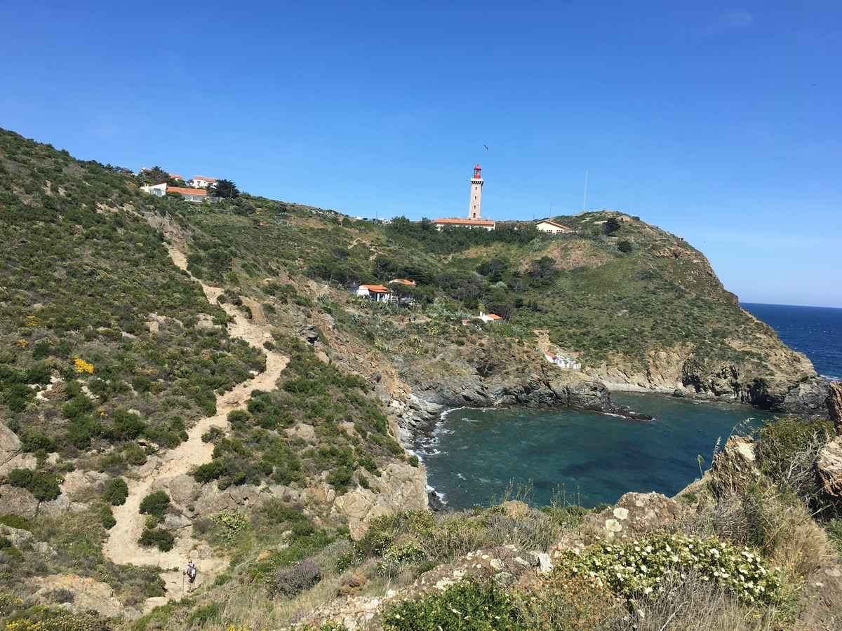 Cap Béar depuis la plage des Elmes