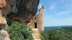 Cascade d'Autoire and Château des Anglais 