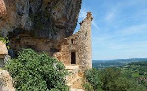 Cascade d'Autoire and Château des Anglais
