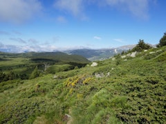 Étang de Pradeilles and Pic de la Calma