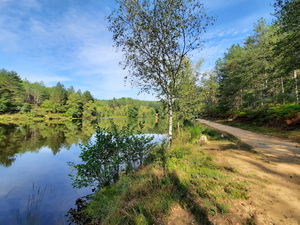 Boucle autour du plan d'eau des Sagnes