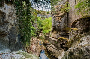Rocamadour par les gorges de l'Alzou